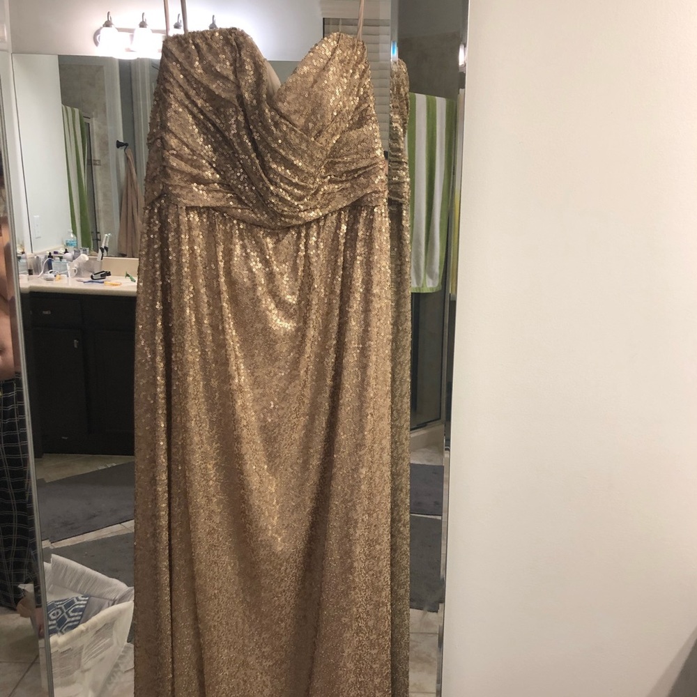 Amsale bridesmaid dress